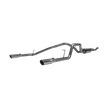 MBRP 2.5-Inch Cat-Back Exhaust Dual Armor Plus 5.6L Gas 2004-2015 Nissan Titan
