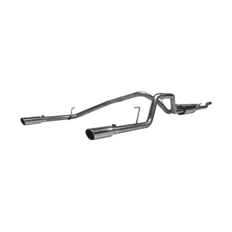 MBRP 2.5-Inch Cat-Back Exhaust Dual Armor Plus 5.6L Gas 2004-2015 Nissan Titan
