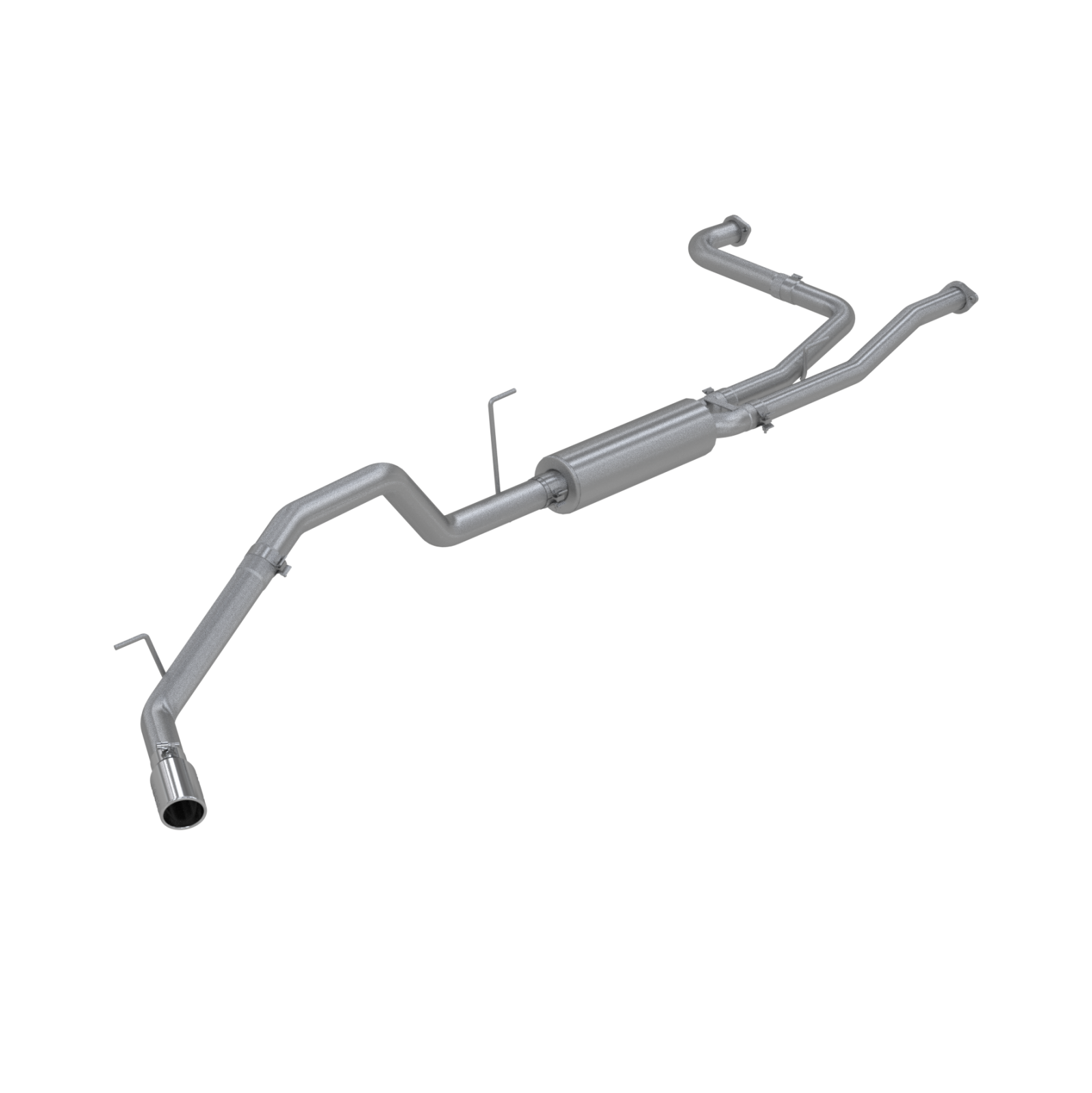 MBRP 3-Inch Cat-Back Exhaust Single Side Armor Plus 5.6L Gas 2004-2015 Nissan Titan