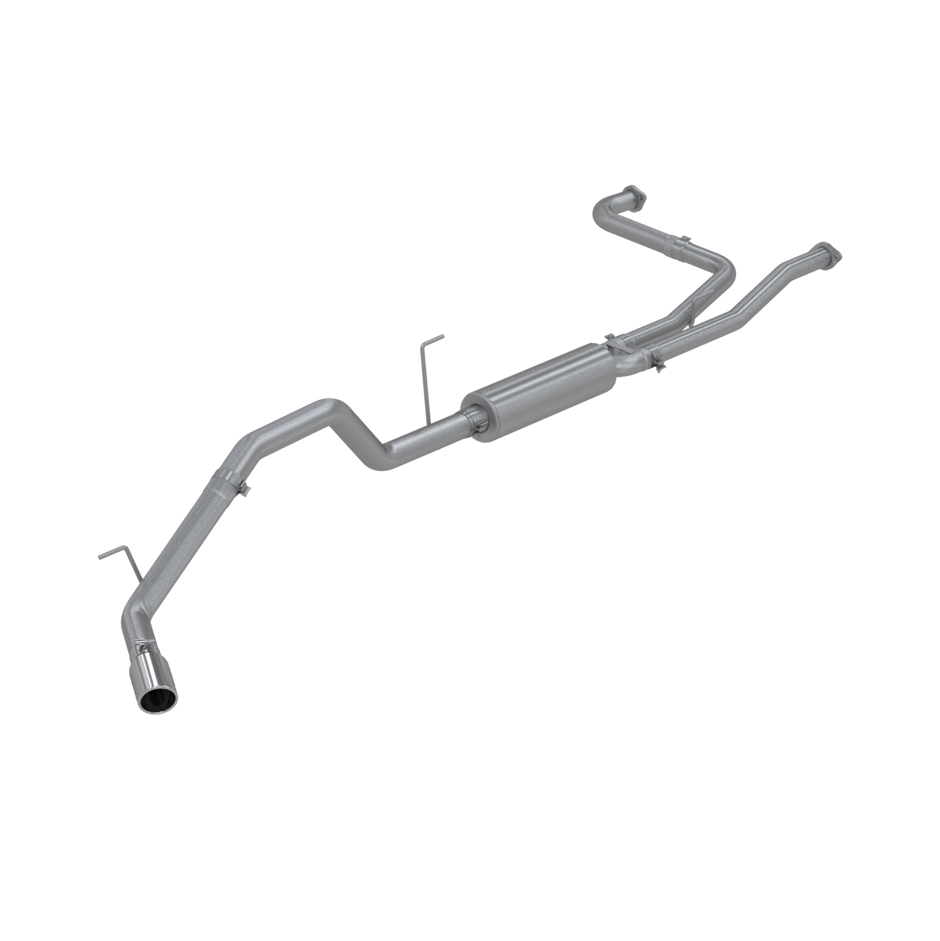 MBRP 3-Inch Cat-Back Exhaust Single Side Armor Plus 5.6L Gas 2004-2015 Nissan Titan