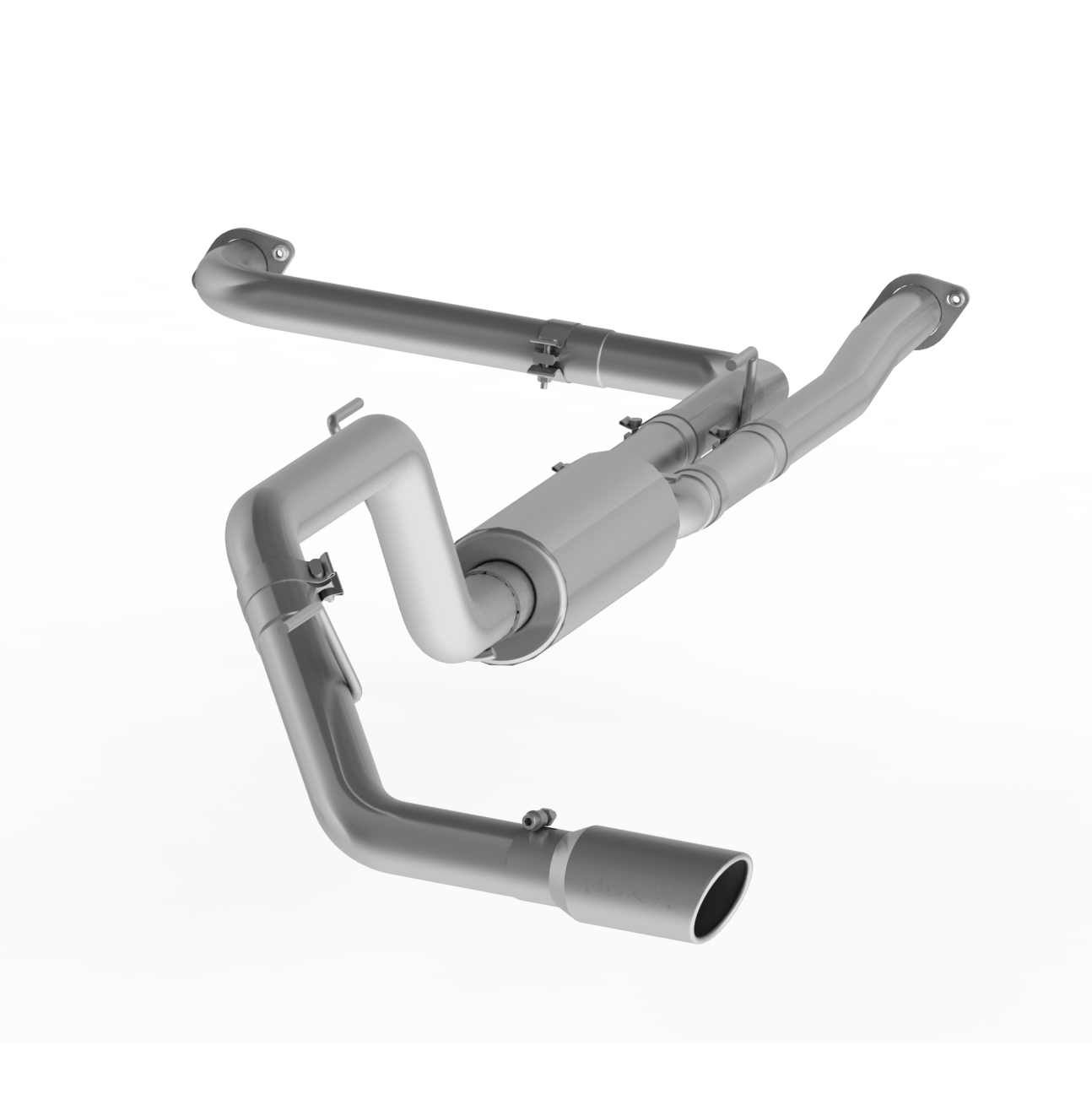 MBRP 3-Inch Cat-Back Exhaust Single Side Armor Lite 5.6L Gas 2016-2020 Nissan Titan XD