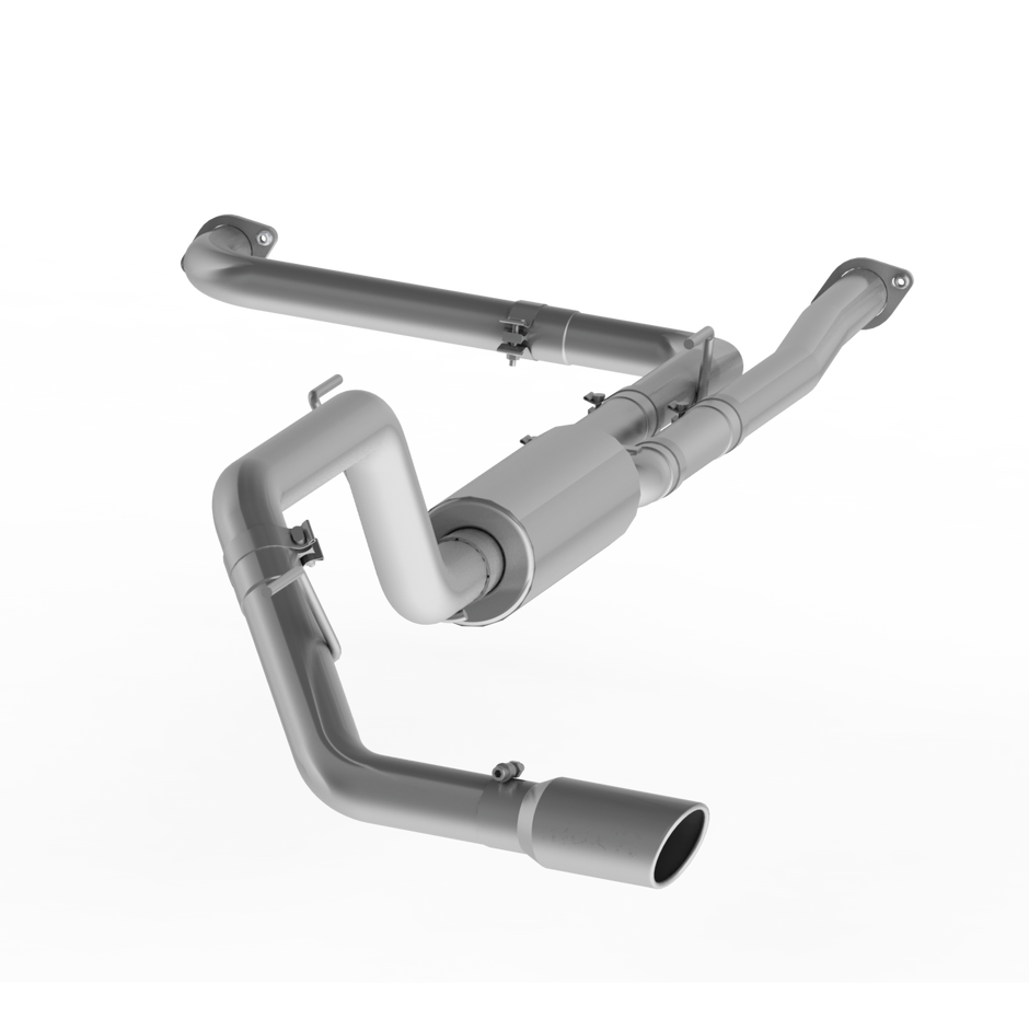 MBRP 3-Inch Cat-Back Exhaust Single Side Armor Lite 5.6L Gas 2016-2020 Nissan Titan XD