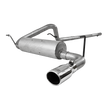 MBRP 2.5-Inch Cat-Back Exhaust Single Side Armor Lite 3.8L Gas 2007-2011 Jeep Wrangler