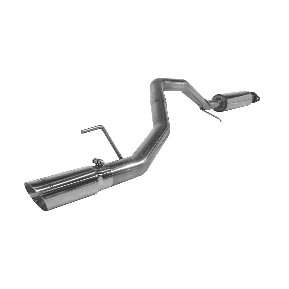 MBRP 3-Inch Cat-Back Exhaust Single Side Armor Plus 4.7L/5.7L Gas 2006-2010 Jeep Commander