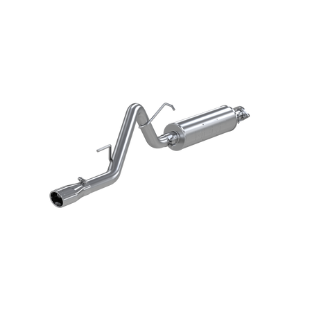 MBRP 2.5-Inch Cat-Back Exhaust Single Side Armor Lite 2.4L/3.7L Gas 2002-2007 Jeep Liberty