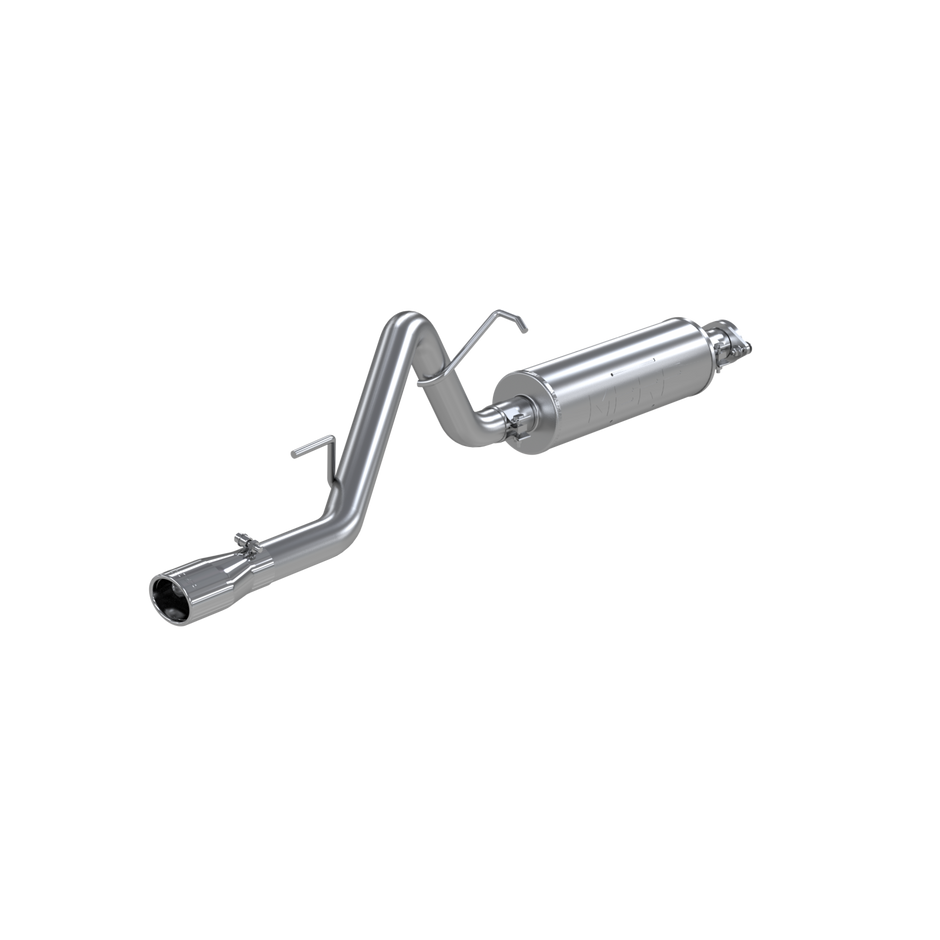 MBRP 2.5-Inch Cat-Back Exhaust Single Side Armor Lite 2.4L/3.7L Gas 2002-2007 Jeep Liberty