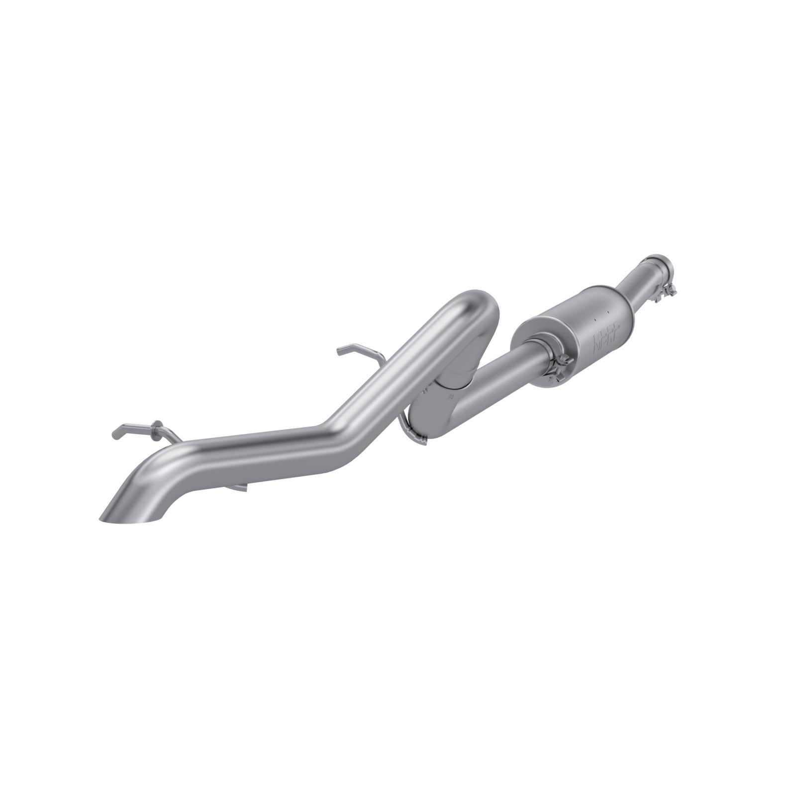 MBRP 2.5-Inch Cat-Back Exhaust Single Armor Plus 3.8L Gas 2007-2011 Jeep Wrangler
