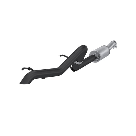 MBRP 2.5-Inch Cat-Back Exhaust Single Armor Black 3.8L Gas 2007-2011 Jeep Wrangler