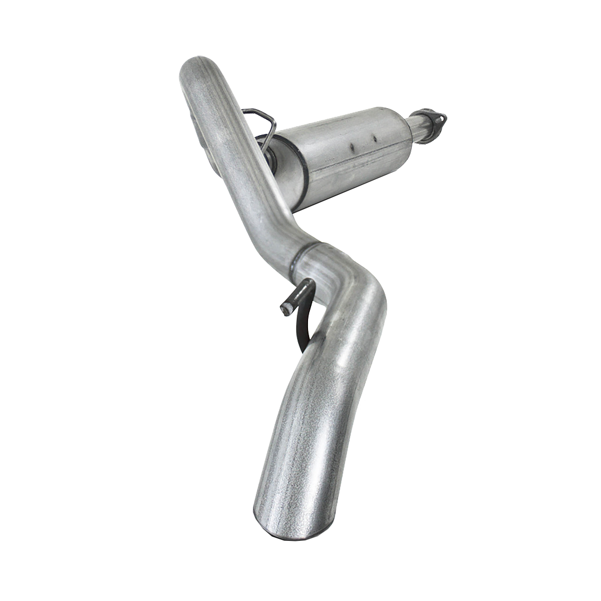 MBRP 2.5-Inch Cat-Back Exhaust Single Armor Plus 4.0L Gas 2004-2006 Jeep Wrangler