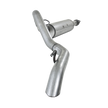 MBRP 2.5-Inch Cat-Back Exhaust Single Armor Lite 4.0L Gas 2004-2006 Jeep Wrangler