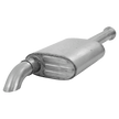 MBRP 2.5-Inch Cat-Back Exhaust Turn down Armor Lite 2.5L/4.0L Gas 2000-2006 Jeep TJ/Wrangler