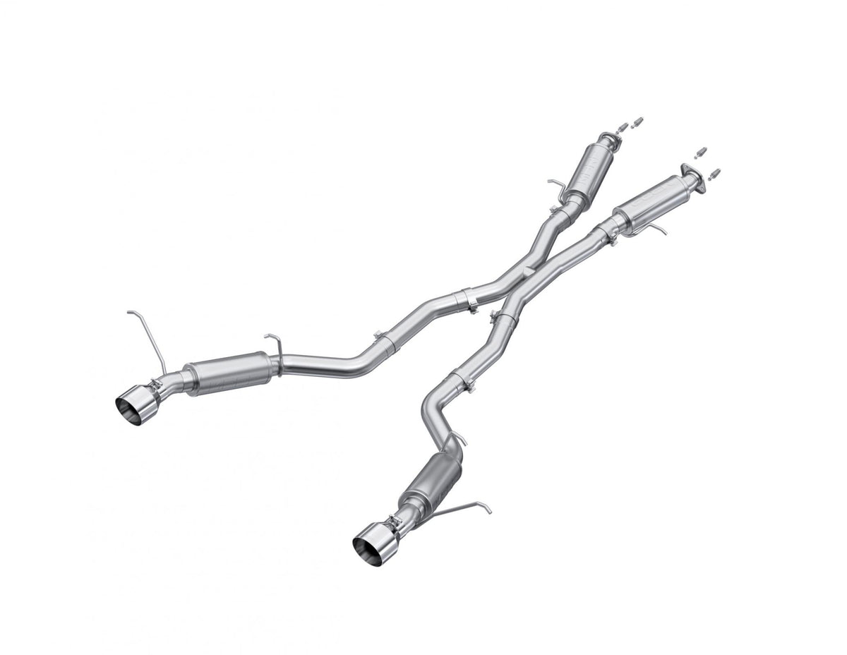 MBRP 3-Inch Cat-Back Exhaust Dual Rear Exit Armor Lite 6.4L Gas 2012-2021 Jeep Grand Cherokee
