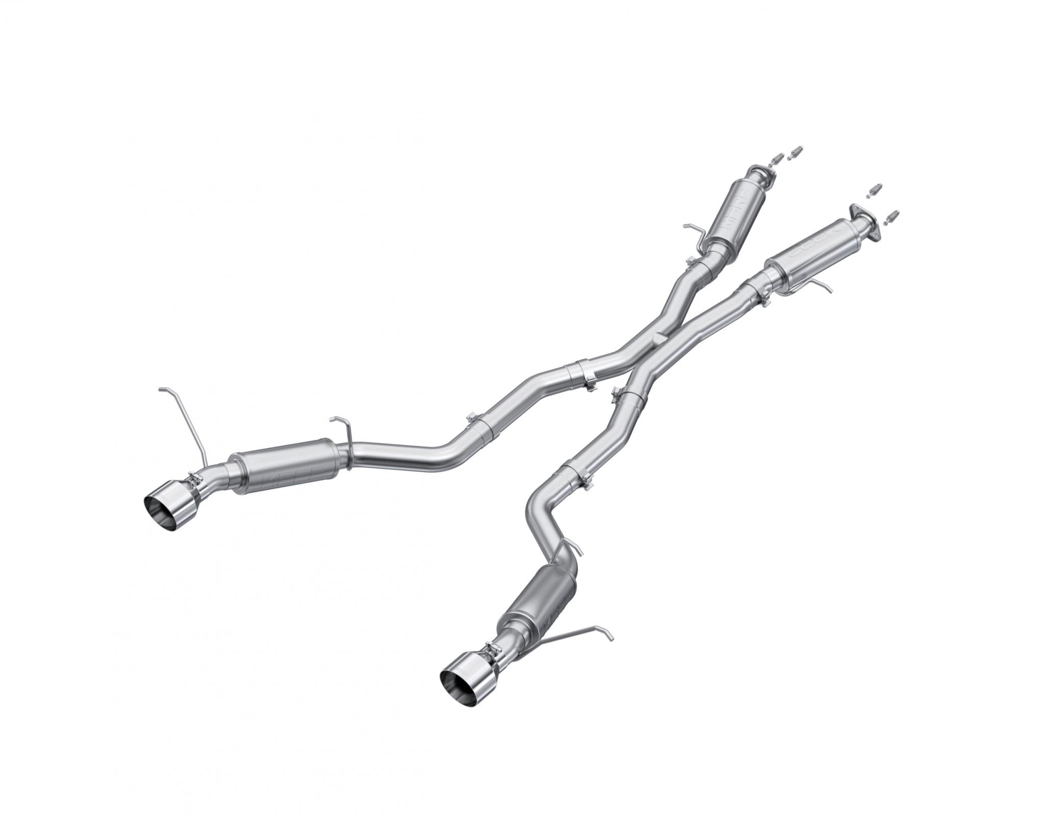 MBRP 3-Inch Cat-Back Exhaust Dual Rear Exit Armor Lite 6.4L Gas 2012-2021 Jeep Grand Cherokee