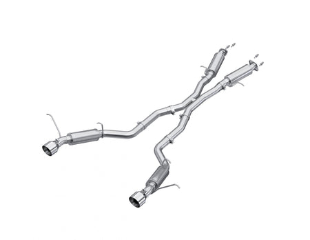 MBRP 3-Inch Cat-Back Exhaust Dual Rear Exit Armor Lite 6.4L Gas 2012-2021 Jeep Grand Cherokee