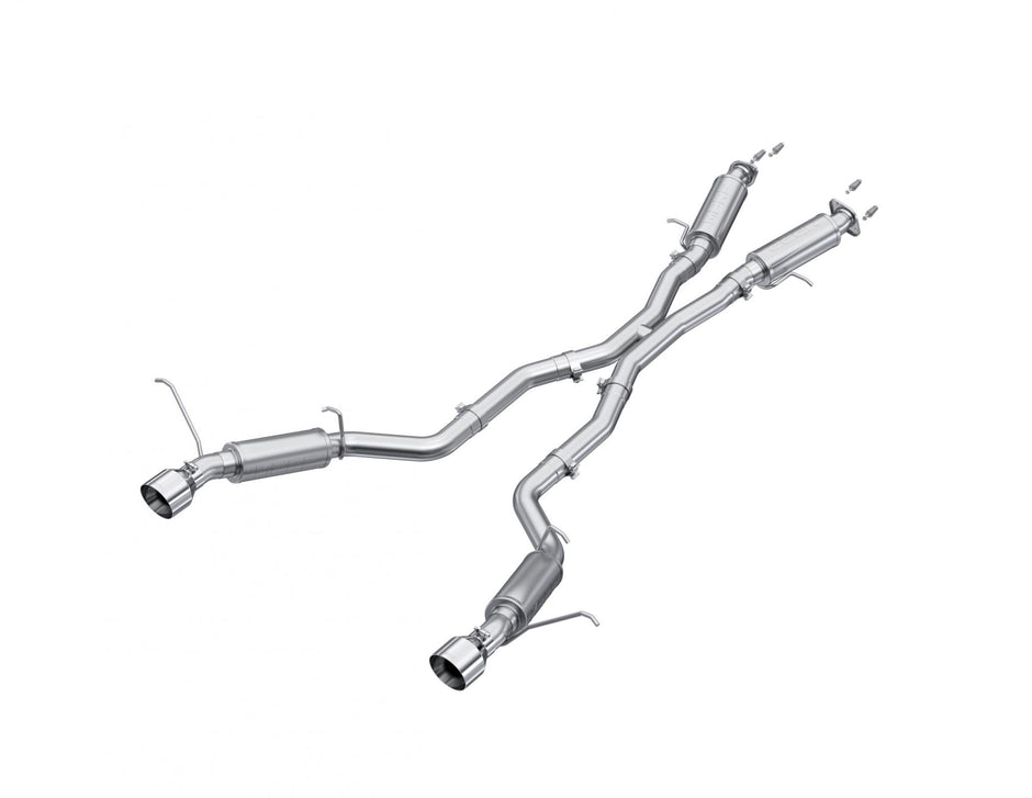 MBRP 3-Inch Cat-Back Exhaust Dual Rear Exit Armor Lite 6.4L Gas 2012-2021 Jeep Grand Cherokee
