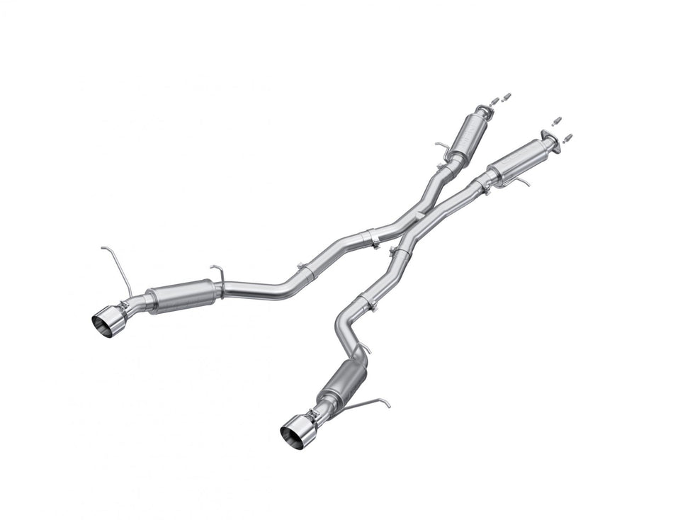 MBRP 3-Inch Cat-Back Exhaust Dual Rear Exit Armor Lite 6.4L Gas 2012-2021 Jeep Grand Cherokee