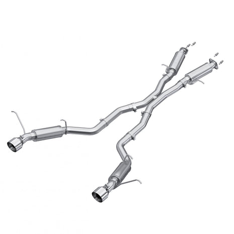 MBRP 3-Inch Cat-Back Exhaust Dual Rear Exit Armor Lite 6.4L Gas 2012-2021 Jeep Grand Cherokee
