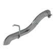 MBRP 2.5-Inch Axle-Back Exhaust Single Armor Plus 2.0L/3.6L Gas 2018-2026 Jeep Wrangler