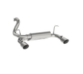 MBRP 2.5-Inch Axle-Back Exhaust Dual Rear Exit Armor Plus 3.6L Gas 2018-2026 Jeep Wrangler