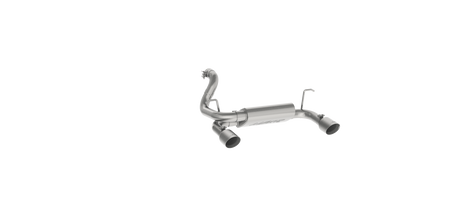 MBRP 2.5-Inch Axle-Back Exhaust Dual Rear Exit Armor Lite 3.6L Gas 2018-2026 Jeep Wrangler