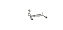 MBRP 2.5-Inch Axle-Back Exhaust Dual Rear Exit Armor Lite 3.6L Gas 2018-2026 Jeep Wrangler