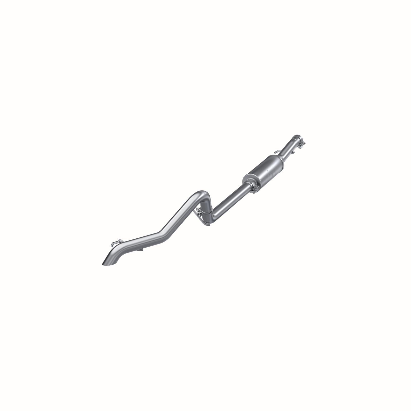 MBRP 2.5-Inch Cat-Back Exhaust Single Rear Exit Armor Plus 3.6L Gas 2012-2017 Jeep Wrangler; 2018 Jeep Wrangler JK
