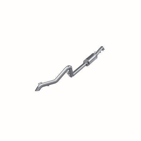 MBRP 2.5-Inch Cat-Back Exhaust Single Rear Exit Armor Plus 3.6L Gas 2012-2017 Jeep Wrangler; 2018 Jeep Wrangler JK