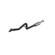 MBRP 2.5-Inch Cat-Back Exhaust Single Rear Exit Armor Black 3.6L 2012-2017 Jeep Wrangler; 2018 Jeep Wrangler JK