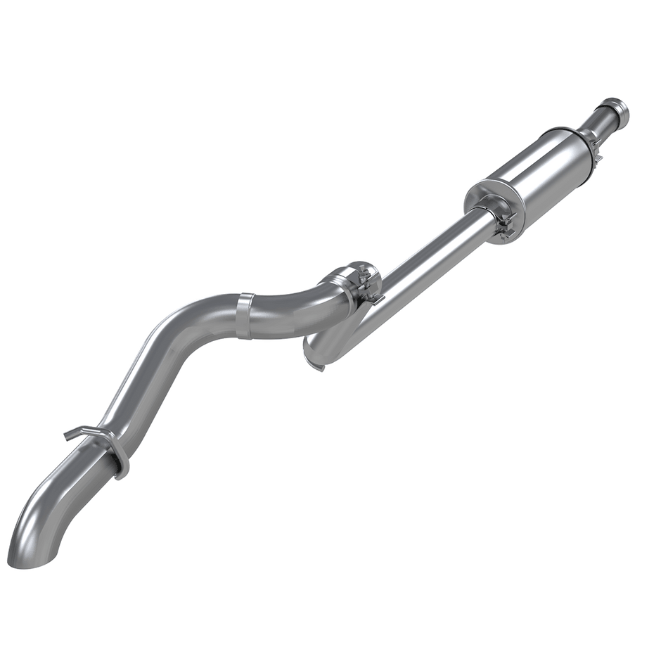 MBRP 2.5-Inch Cat-Back Exhaust Single Rear Exit Armor Pro 2.0L/3.6L Gas 2018-2026 Jeep Wrangler
