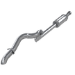 MBRP 2.5-Inch Cat-Back Exhaust Single Rear Exit Armor Pro 2.0L/3.6L Gas 2018-2026 Jeep Wrangler