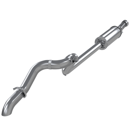 MBRP 2.5-Inch Cat-Back Exhaust Single Rear Exit Armor Lite 2.0L/3.6L Gas 2018-2026 Jeep Wrangler