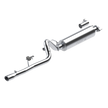 MBRP 2.5-Inch Cat-Back Exhaust Single Armor Lite 2.5L/4.0L Gas 1986-2001 Jeep Cherokee