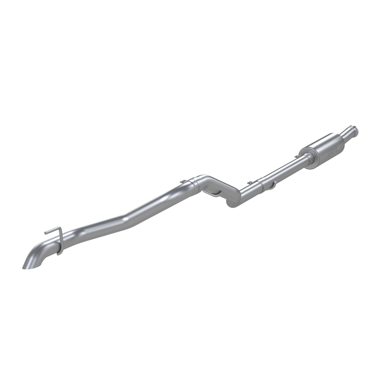 MBRP 2.5-Inch Cat-Back Exhaust Single Rear Exit Armor Lite 3.6L Gas 2020-2026 Jeep Gladiator