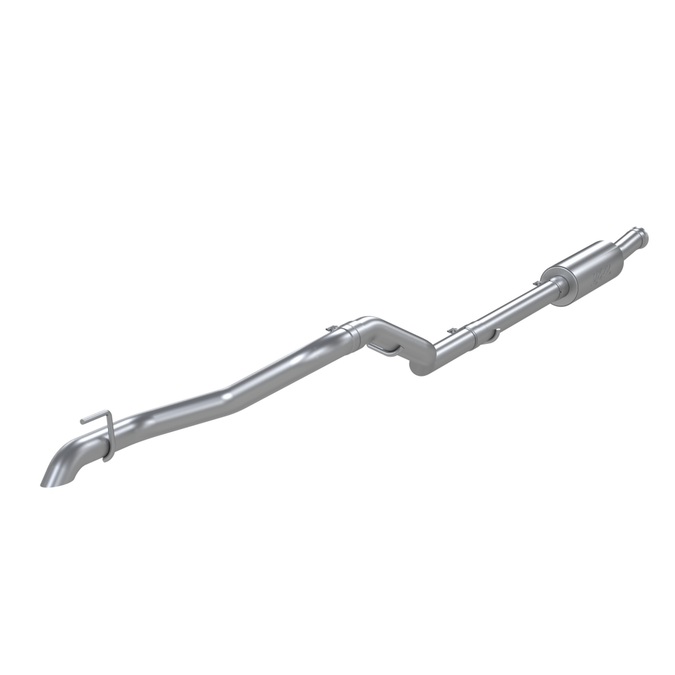 MBRP 2.5-Inch Cat-Back Exhaust Single Rear Exit Armor Lite 3.6L Gas 2020-2026 Jeep Gladiator
