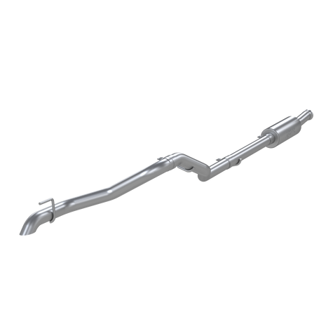 MBRP 2.5-Inch Cat-Back Exhaust Single Rear Exit Armor Lite 3.6L Gas 2020-2026 Jeep Gladiator