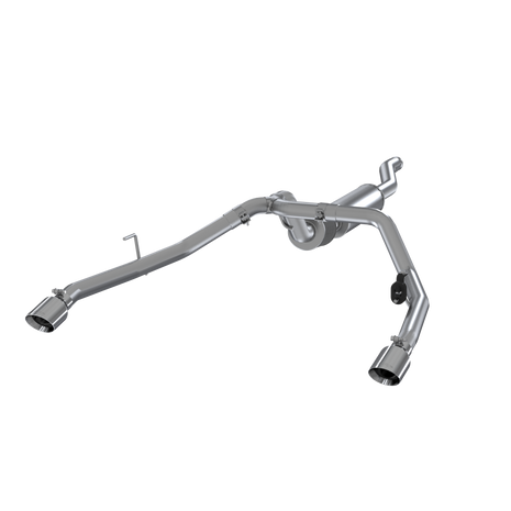 MBRP 2.5-Inch Cat-Back Exhaust Dual Rear Exit Armor Lite 3.6L Gas 2020-2026 Jeep Gladiator