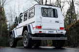 MBRP 3-Inch Cat-Back Exhaust Turn down Armor Pro Gas 2012-2018 Mercedes-Benz G550; 2013-2018 Mercedes-Benz G63 AMG