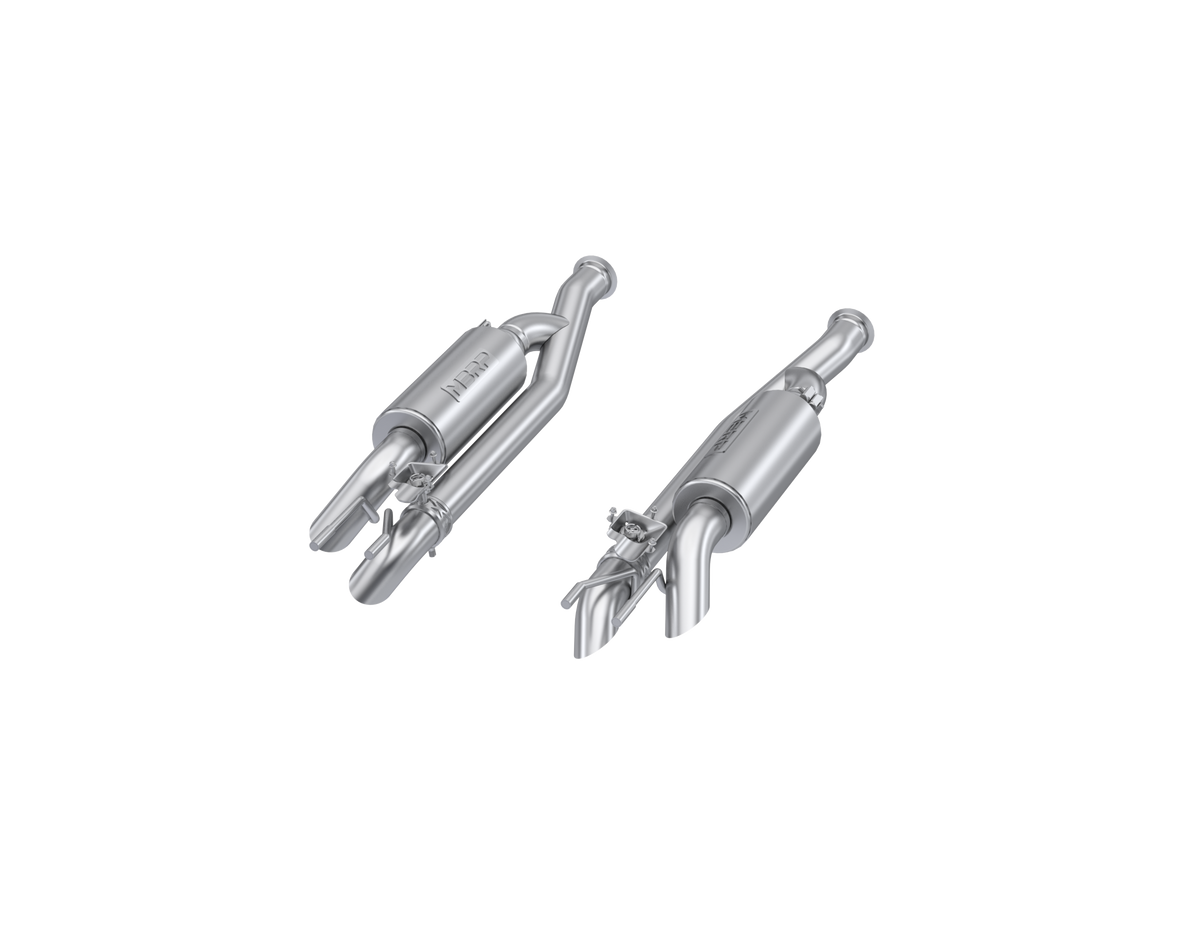 MBRP 2.5-Inch Cat-Back Exhaust Quad Armor Pro Gas 2019-2025 Mercedes-Benz G63 AMG