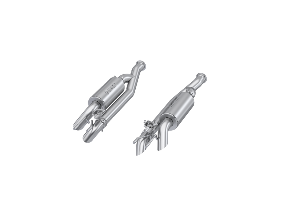 MBRP 2.5-Inch Cat-Back Exhaust Quad Armor Pro Gas 2019-2025 Mercedes-Benz G63 AMG
