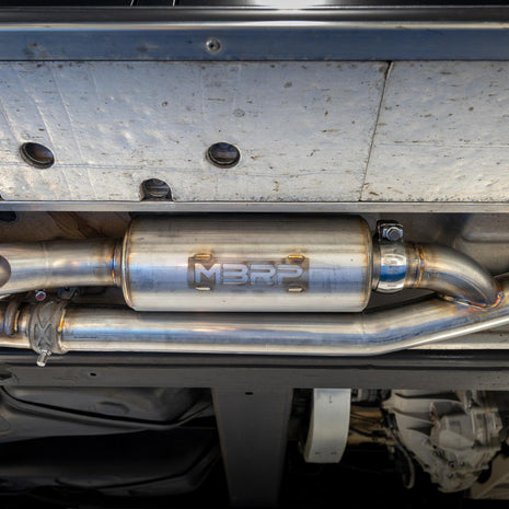 MBRP 2.5-Inch Cat-Back Exhaust Quad Armor Pro Gas 2019-2025 Mercedes-Benz G63 AMG