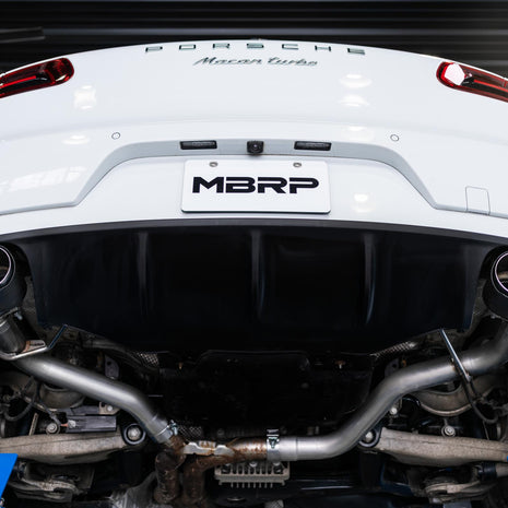 MBRP 2.5-Inch Axle-Back Exhaust Quad Armor Pro Gas 2015-2025 Porsche Macan
