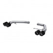 MBRP Axle-Back Exhaust Dual Rear Exit Armor Pro 3.0L Gas 2014-2017 Audi SQ5