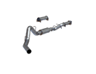 MBRP 4-Inch Cat-Back Exhaust Single Side Armor Lite 6.6L Duramax Gas 2001-2005 Chevy Silverado 2500 HD/3500; 2001-2005 GMC Sierra 2500 HD/3500 Performance Muffler