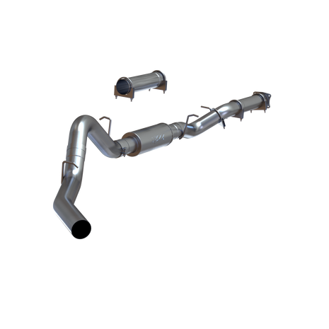 MBRP 4-Inch Cat-Back Exhaust Single Side Armor Lite 6.6L Duramax Gas 2001-2005 Chevy Silverado 2500 HD/3500; 2001-2005 GMC Sierra 2500 HD/3500 Performance Muffler