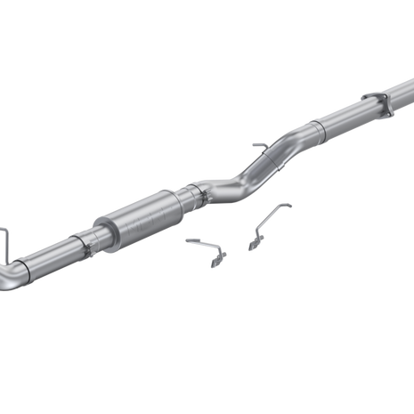 MBRP 4-Inch Downpipe Single Side Exit Armor Lite 6.6L Duramax Diesel 2001-2004 Chevy Silverado 2500 HD/3500; 2001-2004 GMC Sierra 2500 HD/3500 Performance Muffler