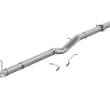 MBRP 4-Inch Downpipe Single Side Exit Armor Lite 6.6L Duramax Diesel 2001-2004 Chevy Silverado 2500 HD/3500; 2001-2004 GMC Sierra 2500 HD/3500 Aluminized Steel