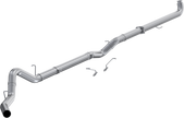 MBRP 4-Inch Downpipe Single Side Exit Armor Plus 6.6L Duramax Diesel 2001-2004 Chevy Silverado 2500 HD/3500; 2001-2004 GMC Sierra 2500 HD/3500