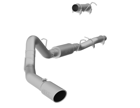 MBRP 4-Inch Cat-Back Exhaust Single Side Armor Plus 6.6L Duramax Diesel 2006 Chevy Silverado 2500 HD/3500; 2007 Chevy Silverado 2500 HD Classic/3500 Classic; 2006 GMC Sierra 2500 HD/3500; 2007 GMC Sierra 2500 HD Classic/3500 Classic