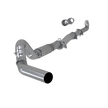 MBRP 5-Inch Cat-Back Exhaust Single Side Armor Lite 6.6L Duramax Diesel 2001-2006 Chevy Silverado 2500 HD; 2007 Chevy Silverado 2500 HD Classic; 2001-2006 GMC Sierra 2500 HD; 2007 GMC Sierra 2500 HD Classic Performance Muffler