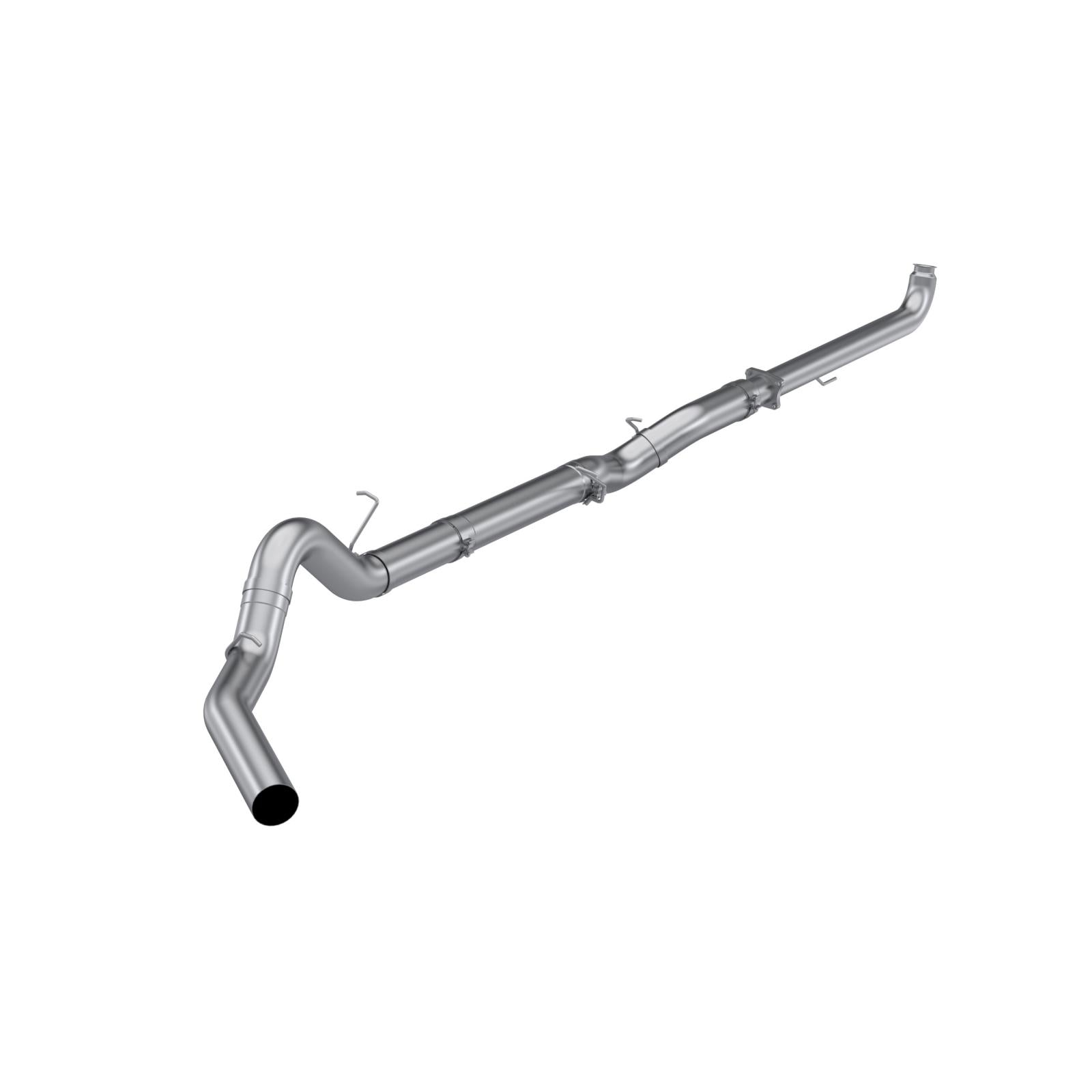 MBRP Downpipe Single Side Exit Armor Lite 6.6L Duramax Diesel 2001-2004 Chevy Silverado 2500 HD/3500; 2001-2004 GMC Sierra 2500 HD/3500 Aluminized Steel